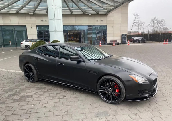 Maserati Quattroporte cena 170000 przebieg: 105264, rok produkcji 2015 z Warszawa małe 497